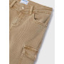 PANTALONE TWILL CARGO FLARE