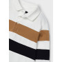 POLO M/L COLOR BLOCK