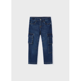 PANTALONE CARGO DENIM