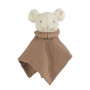 DOUDOU TOPO POPPY CANNELLA 32X32 CM