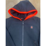 FELPA FULL ZIP CON CAPPUCCIO