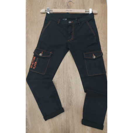 PANTALONE CON TASCONI DATCH RAGAZZO