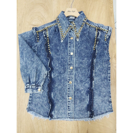 CAMICIA DI JEANS BRIINCE RAGAZZA