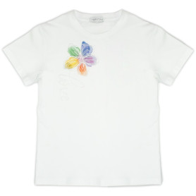 T-SHIRT FLEUR MULTICOLOR