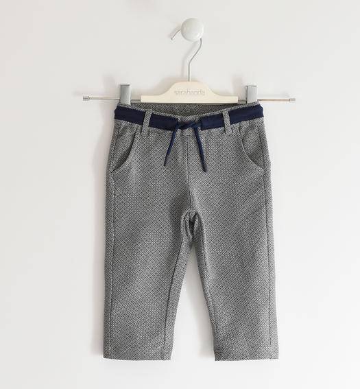 PANTALONE IN MAGLIA CON ELASTICO