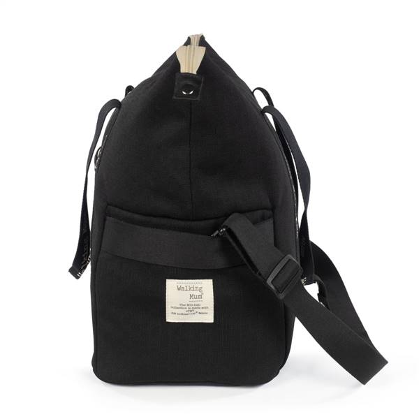 BORSA XL ECO MUM BLACK  WALKING MUM