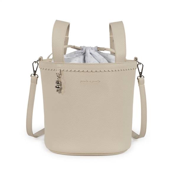 BUCKET BAG ICON CREAM PASITO PASITO