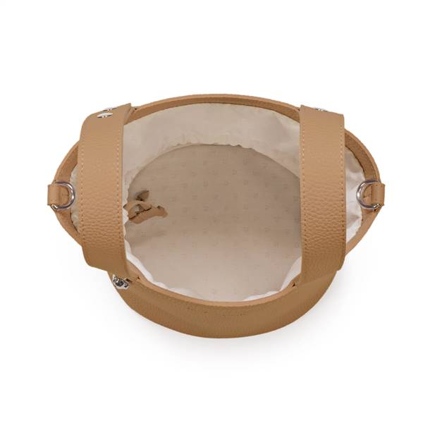 BUCKET BAG CARAMEL PASITO PASITO