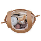 BUCKET BAG CARAMEL PASITO PASITO