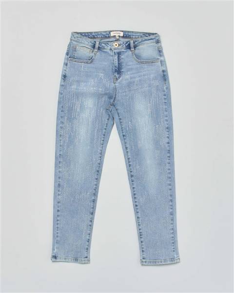 SKINNY IN DENIM TWIN SET