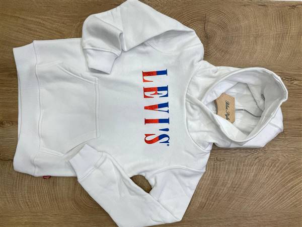 FELPA CON CAPPUCCIO LEVI'S BAMBINA