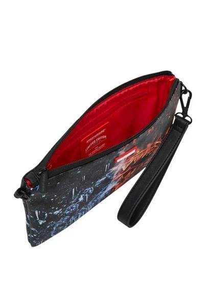 POCHETTE SPRAYGROUND FIRE&ICE SHARK
