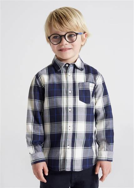 CAMICIA M/L QUADRI MAYORAL