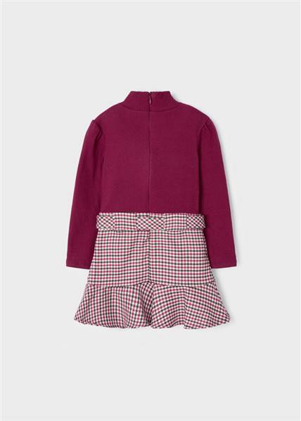 VESTITO COMBINATO QUADRI