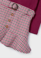 VESTITO COMBINATO QUADRI