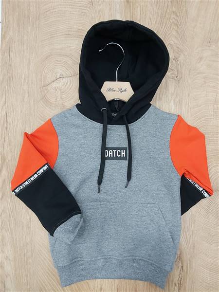 FELPA CON CAPPUCCIO DATCH BAMBINO