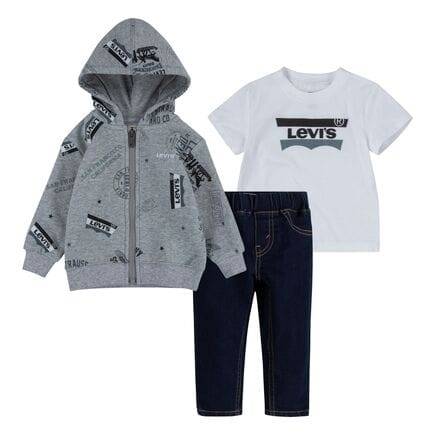 COMPLETO 3 PEZZI LEVI'S NEONATO