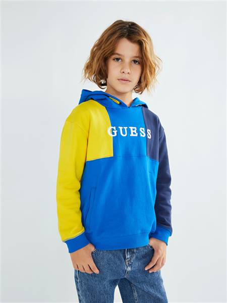FELPA CON CAPPUCCIO GUESS