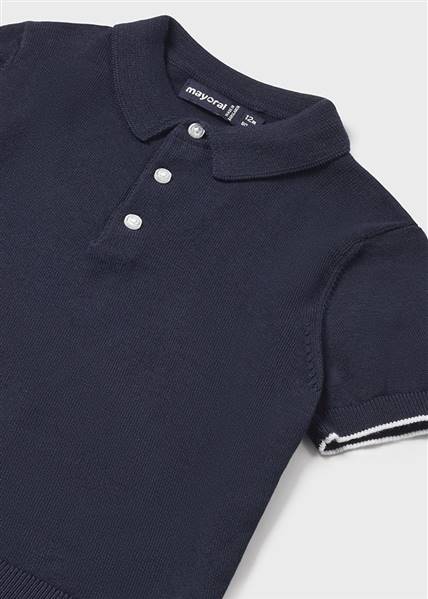 POLO M/C TRICOT