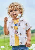 CAMICIA M/C  STAMPATA