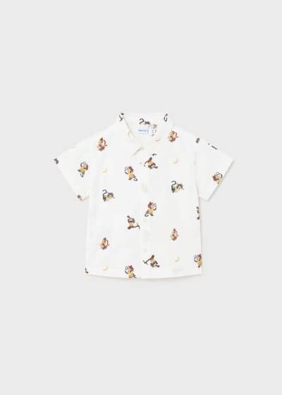 CAMICIA M/C  STAMPATA