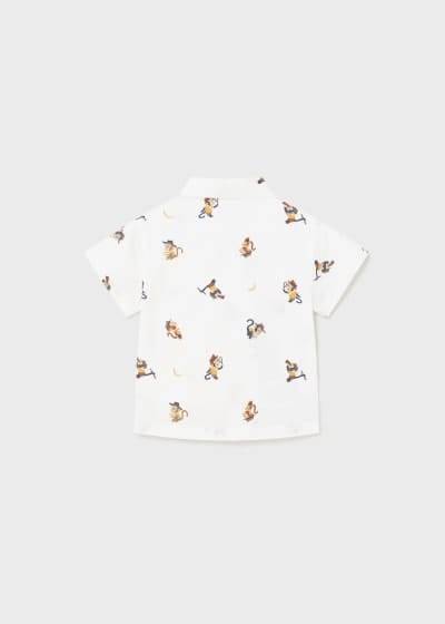 CAMICIA M/C  STAMPATA