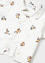 CAMICIA M/C  STAMPATA