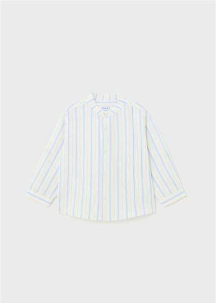 CAMICIA M/L LINO FANTASIA COR