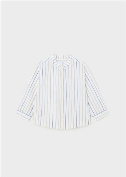 CAMICIA M/L LINO FANTASIA COR