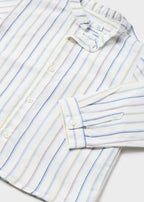 CAMICIA M/L LINO FANTASIA COR