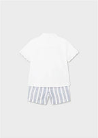 COMPLETO BERMUDA LINO VESTIRE
