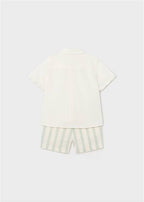 COMPLETO BERMUDA LINO VESTIRE