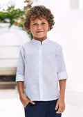 CAMICIA M/L C/COREANA LINO