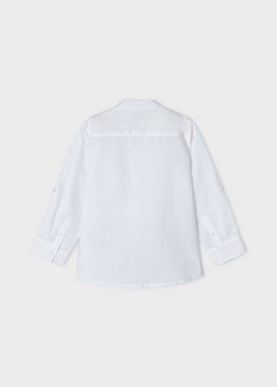 CAMICIA M/L C/COREANA LINO
