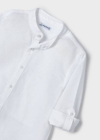 CAMICIA M/L C/COREANA LINO