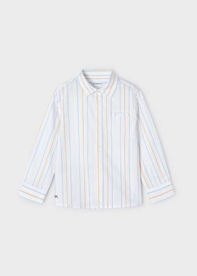 CAMICIA M/L OXFORD RIGHE