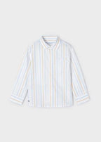 CAMICIA M/L OXFORD RIGHE