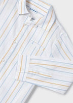 CAMICIA M/L OXFORD RIGHE
