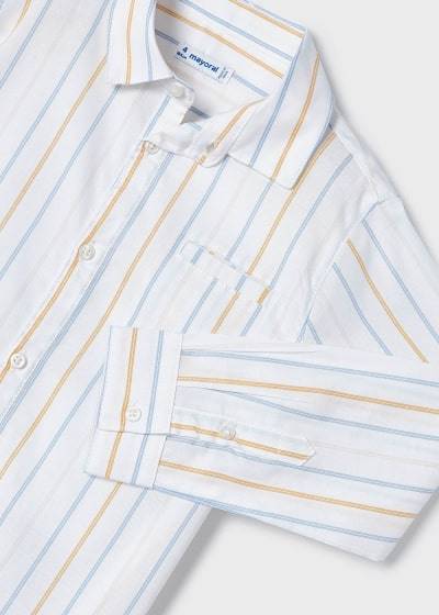 CAMICIA M/L OXFORD RIGHE