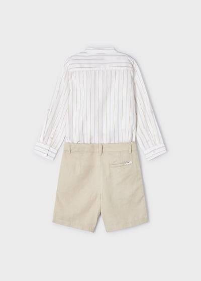 COMPL.BERMUDA CAMICIA M/L C/C