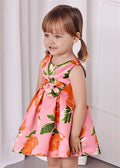 VESTITO SATEN STAMPATO