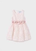 VESTITO ORGANZA BORDATO