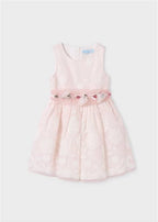 VESTITO ORGANZA BORDATO