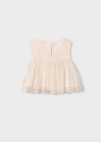 TOP TULLE RICAMATO
