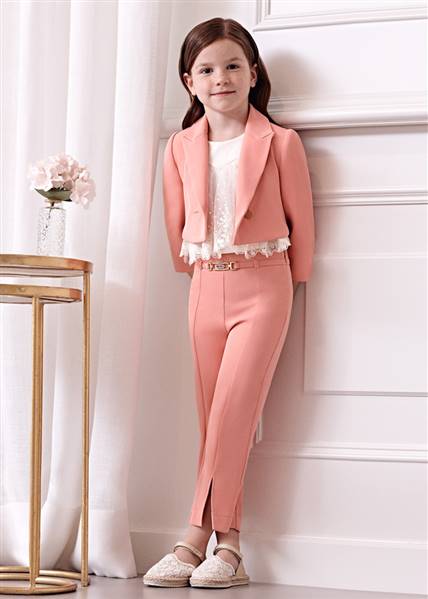 ABITO PANTALONE LUNGO IN CREP