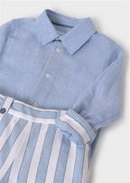 COMPL. CAMICIA M/L BERMUDA RI