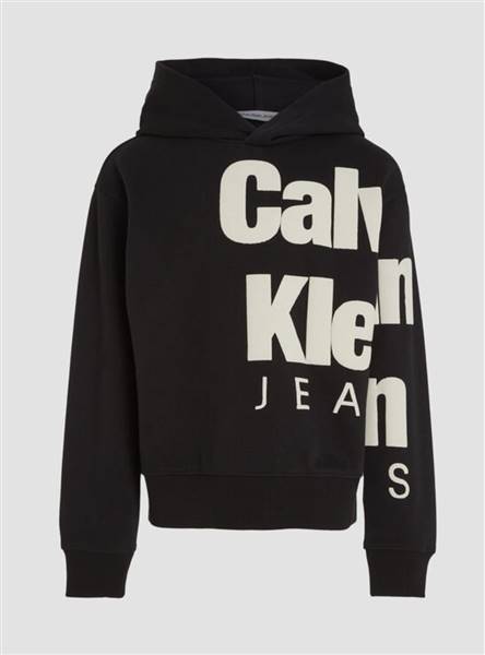 FELPA CON CAPPUCCIO CALVIN KLEIN