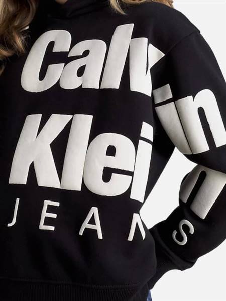 FELPA CON CAPPUCCIO CALVIN KLEIN