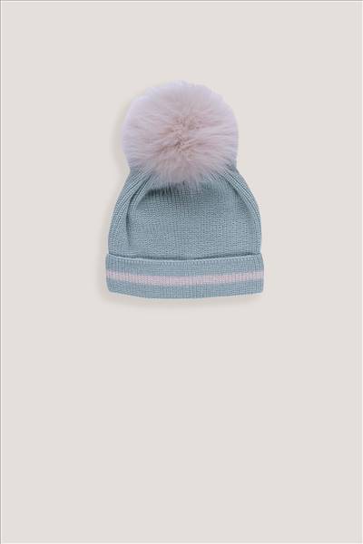 CAPPELLINO IN LANA CON PON PON MARLÙ