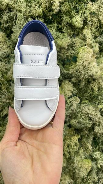 SCARPE DATE WHITE - BLUE